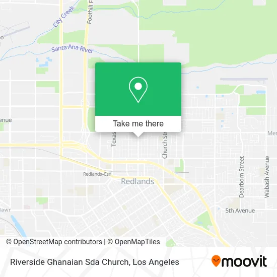 Riverside Ghanaian Sda Church map