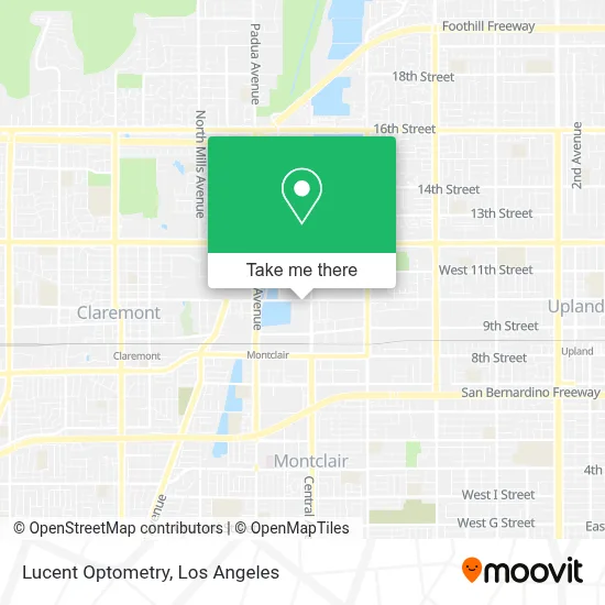 Lucent Optometry map