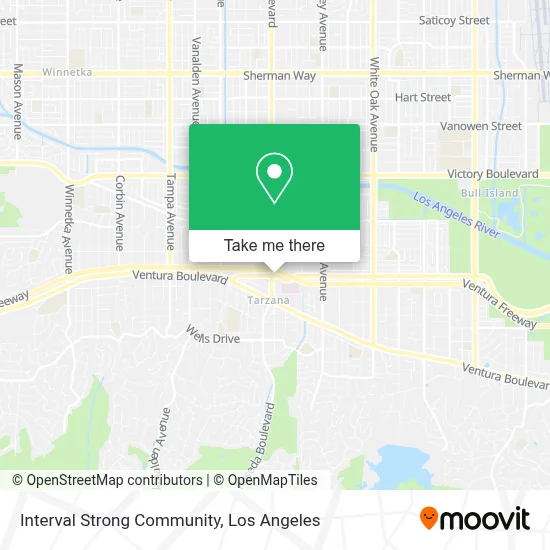 Interval Strong Community map