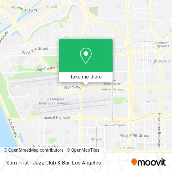 Sam First - Jazz Club & Bar map