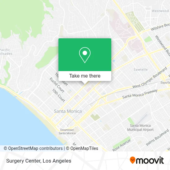 Surgery Center map