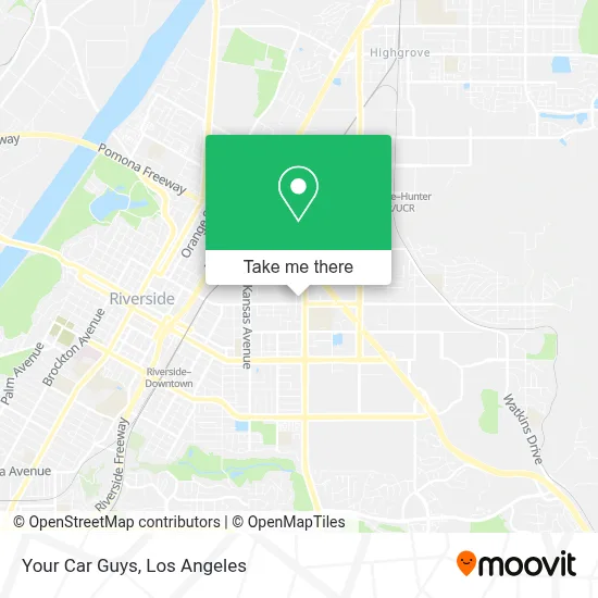 Your Car Guys map