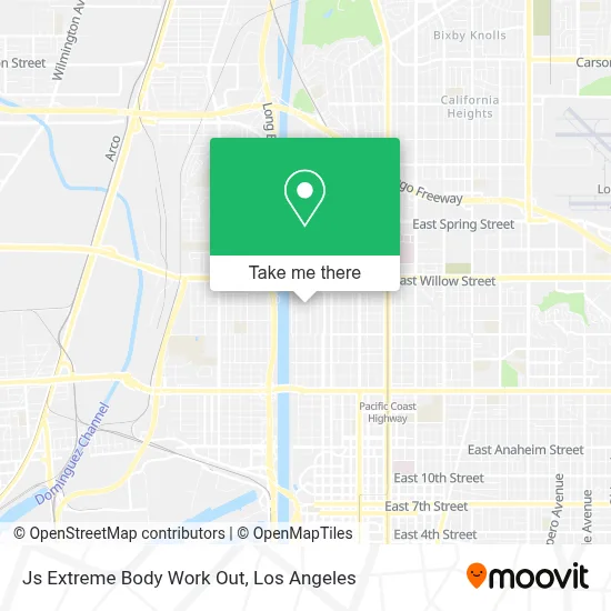 Js Extreme Body Work Out map