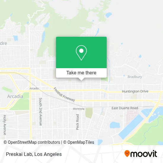 Preskai Lab map