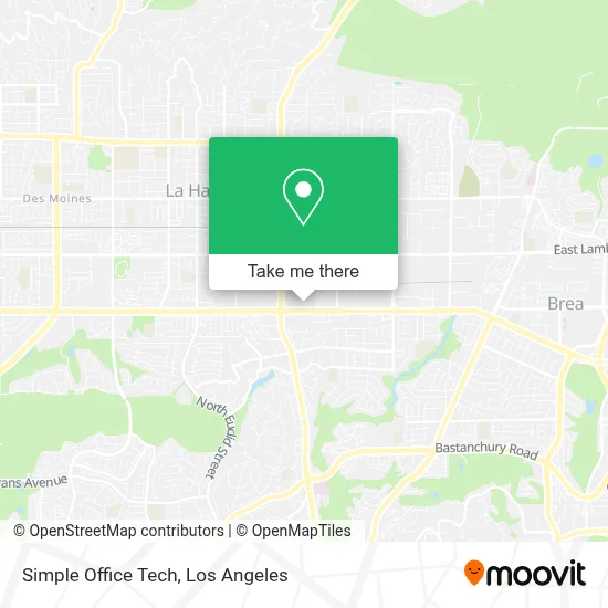 Simple Office Tech map