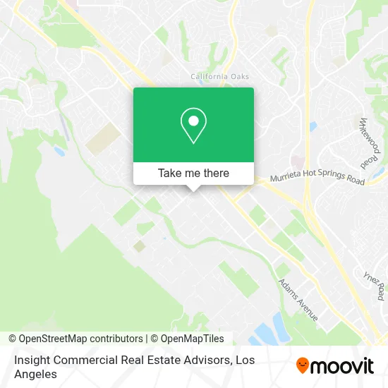 Insight Commercial Real Estate Advisors map