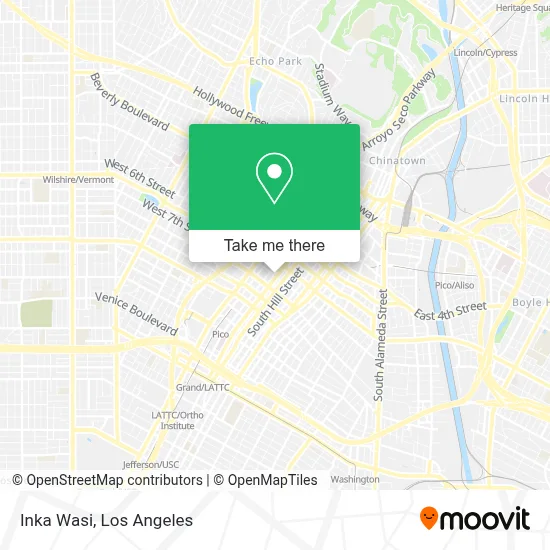 Inka Wasi map