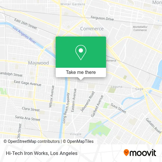 Hi-Tech Iron Works map