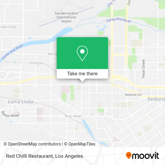 Red Chilli Restaurant map
