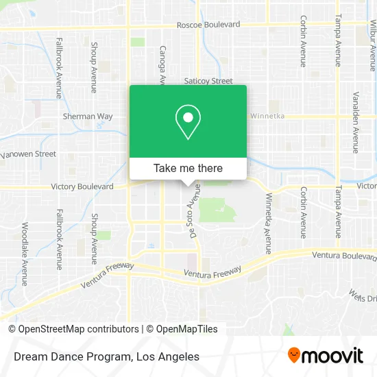Dream Dance Program map