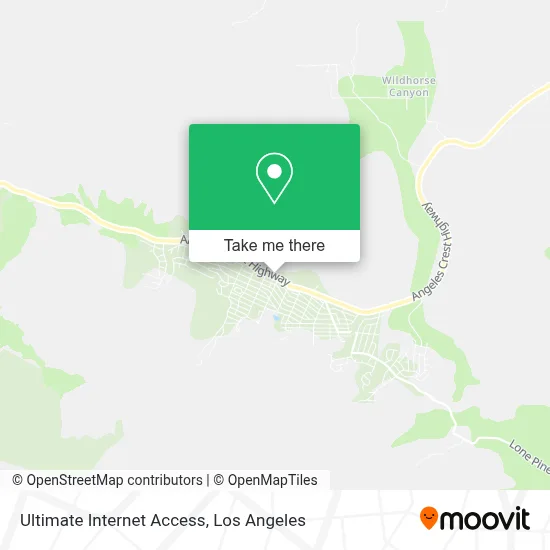 Ultimate Internet Access map