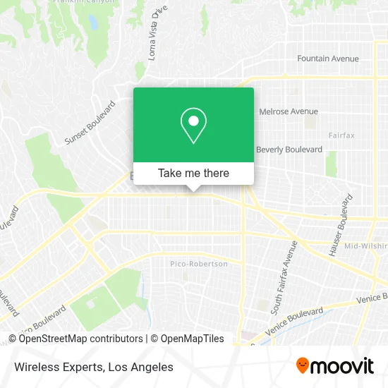 Wireless Experts map