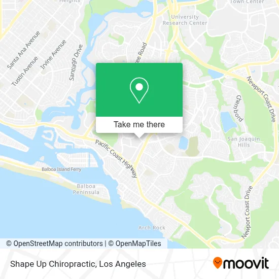 Shape Up Chiropractic map