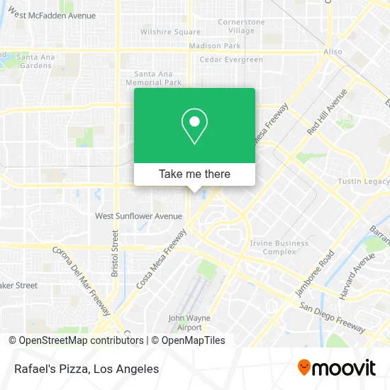 Rafael's Pizza map