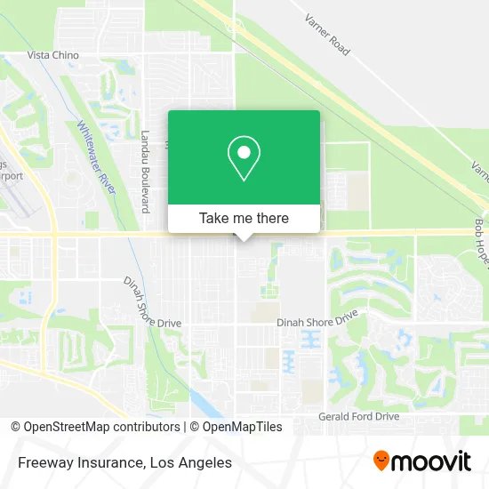 Freeway Insurance map