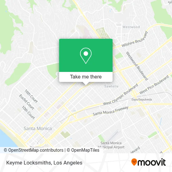 Keyme Locksmiths map