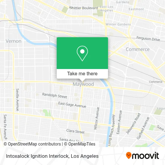 Intoxalock Ignition Interlock map