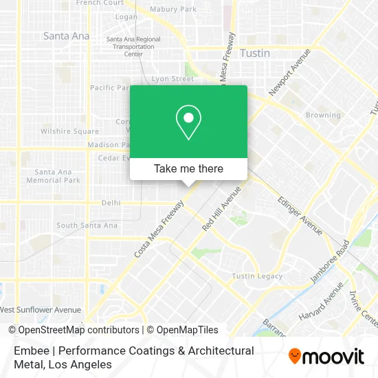 Embee | Performance Coatings & Architectural Metal map