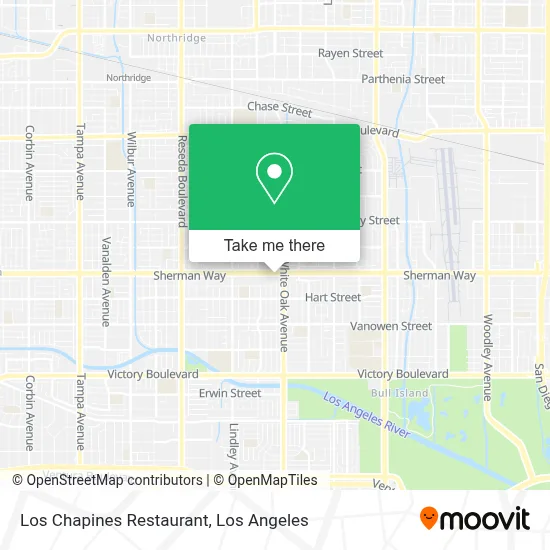 Los Chapines Restaurant map