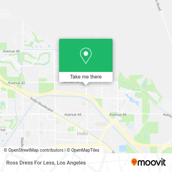 Ross Dress For Less map