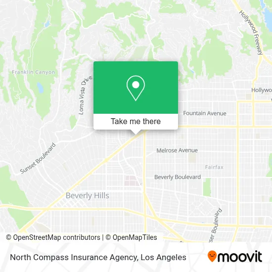North Compass Insurance Agency map