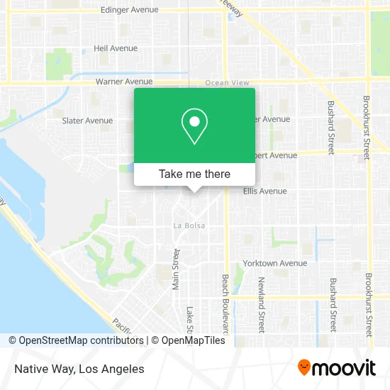 Native Way map
