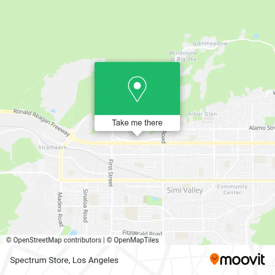 Spectrum Store map