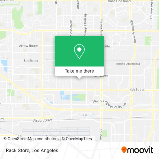 Rack Store map