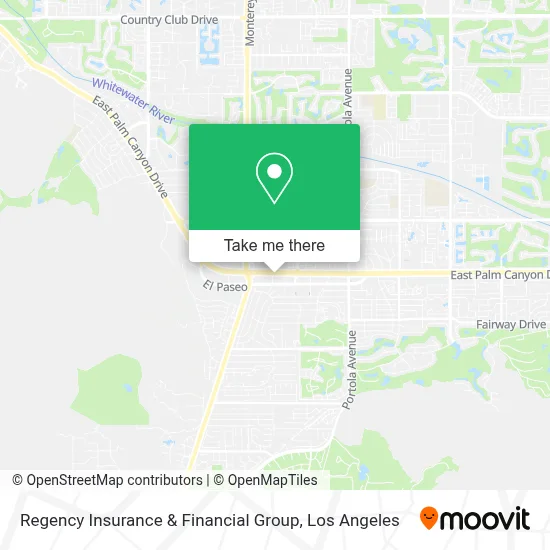 Regency Insurance & Financial Group map