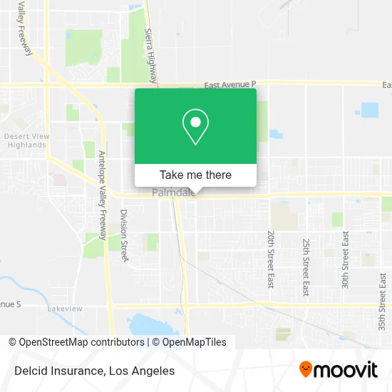 Delcid Insurance map
