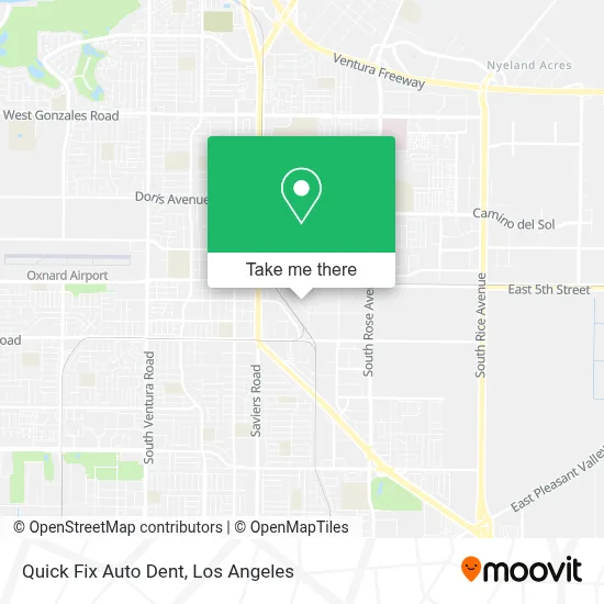 Quick Fix Auto Dent map