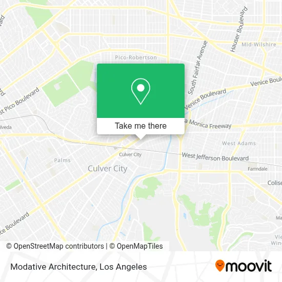 Modative Architecture map