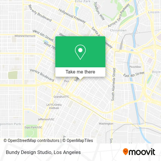 Bundy Design Studio map