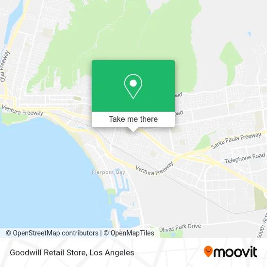 Goodwill Retail Store map