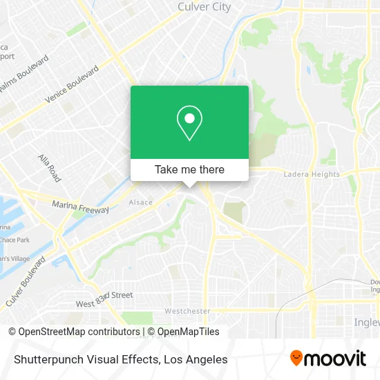 Shutterpunch Visual Effects map