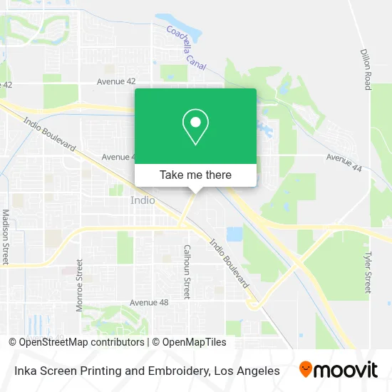Inka Screen Printing and Embroidery map
