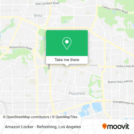 Amazon Locker - Refreshing map