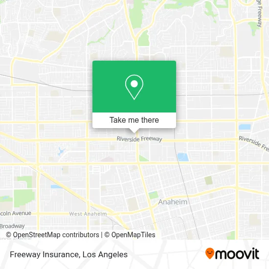 Freeway Insurance map