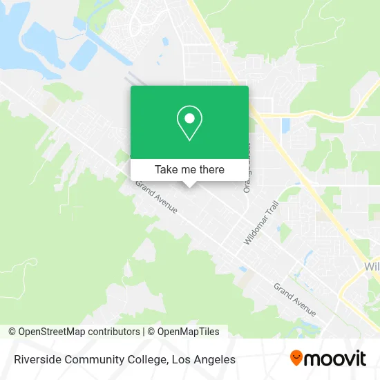 Riverside Community College map
