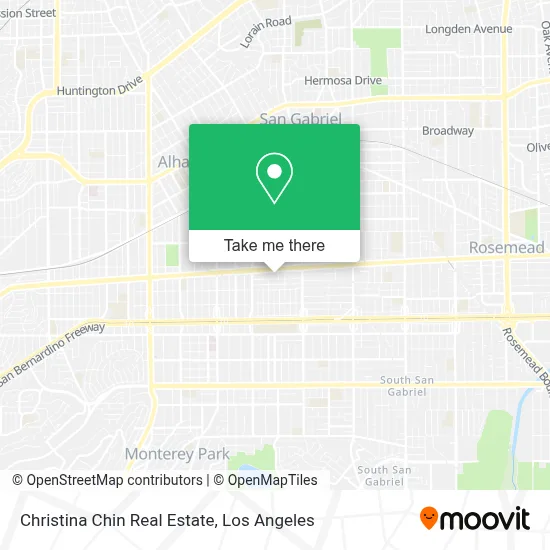 Christina Chin Real Estate map