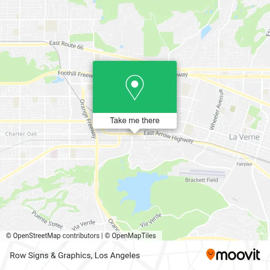 Row Signs & Graphics map