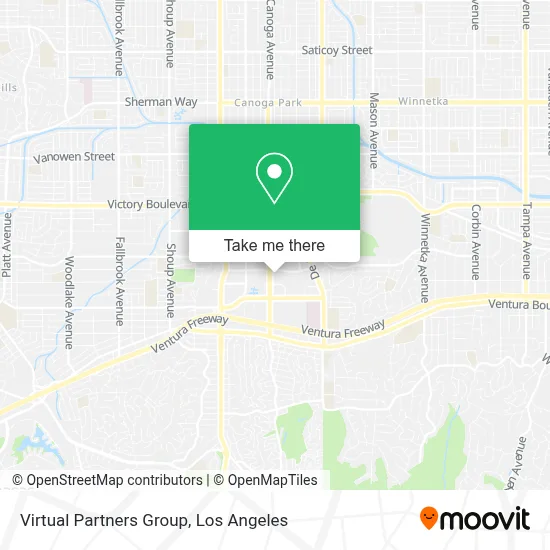Virtual Partners Group map
