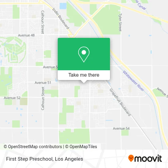 First Step Preschool map