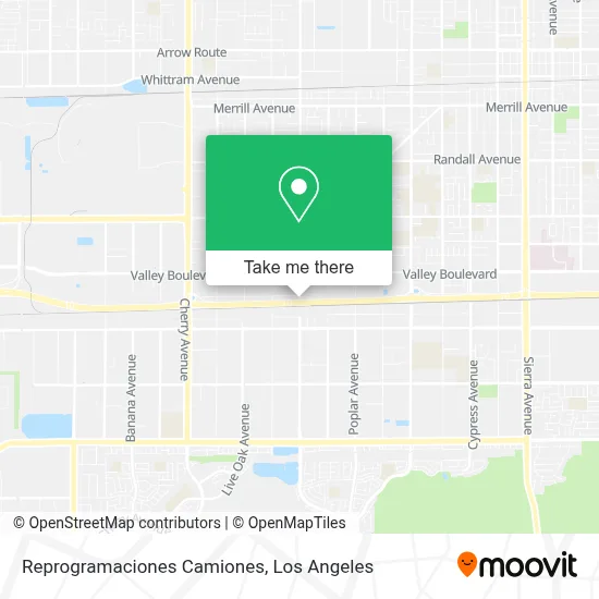 Reprogramaciones Camiones map
