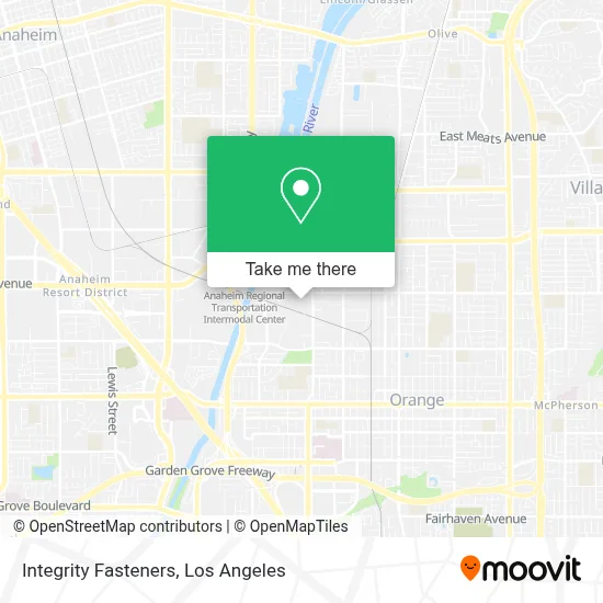 Integrity Fasteners map