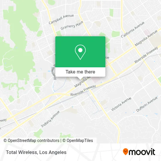 Total Wireless map