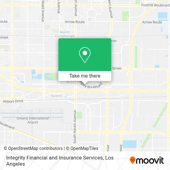 Integrity Financial and Insurance Services map
