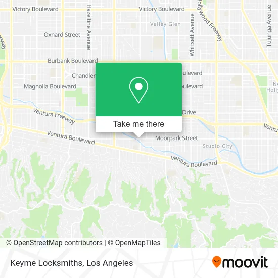 Keyme Locksmiths map