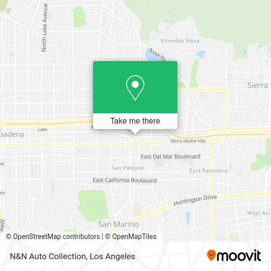 N&N Auto Collection map