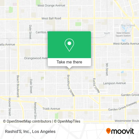 Rashid'S, Inc. map